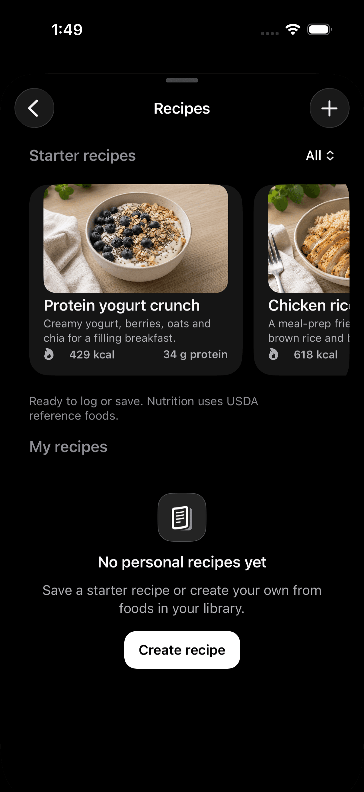 Plateful recipe collection